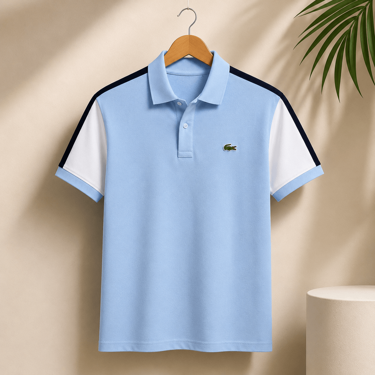 Lacoste Color Block Polo Shirt | Premium Cotton Regular Fit